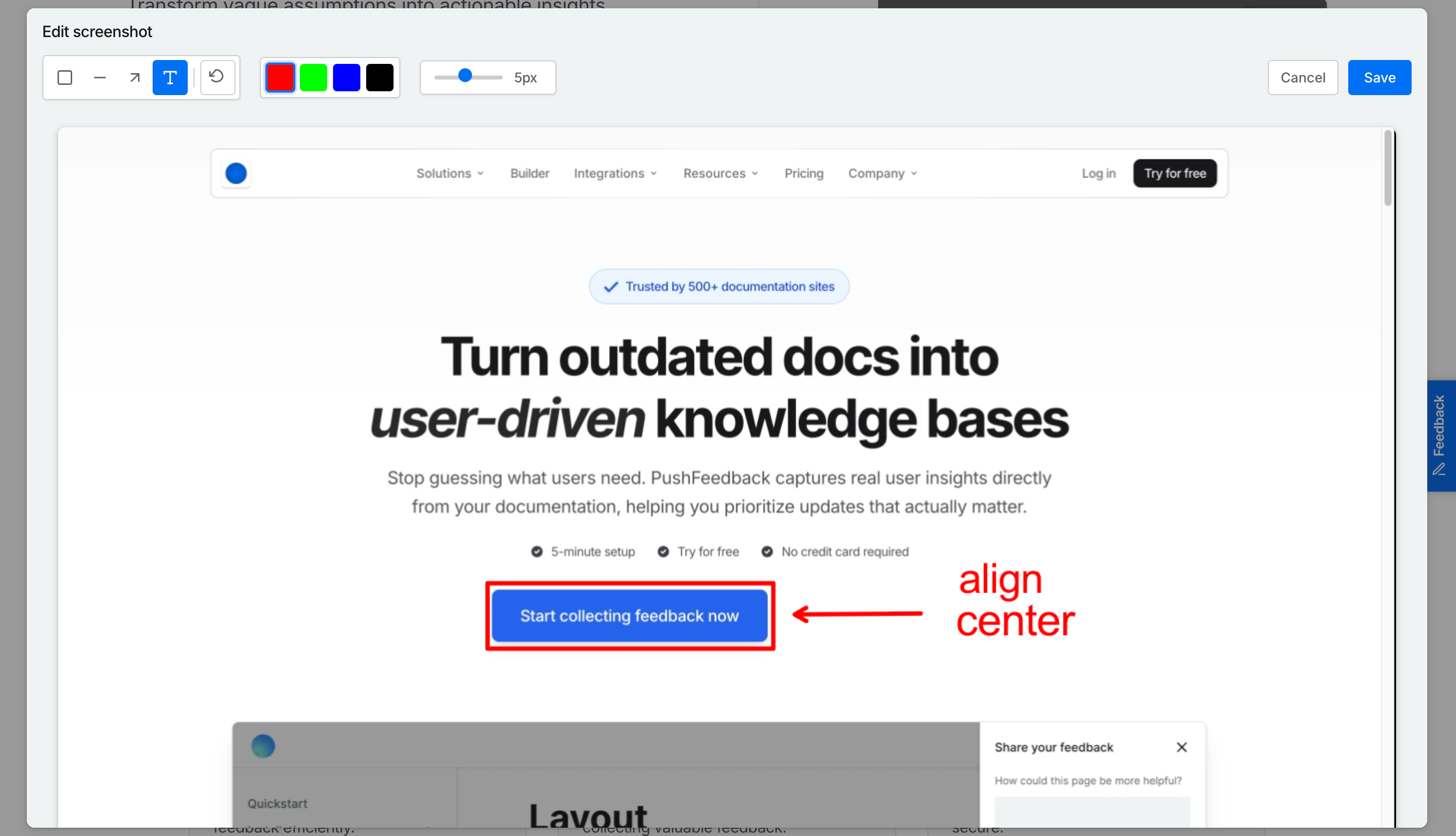 Screenshot Editor